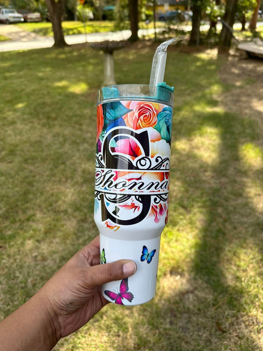 40oz Tumbler with Handle