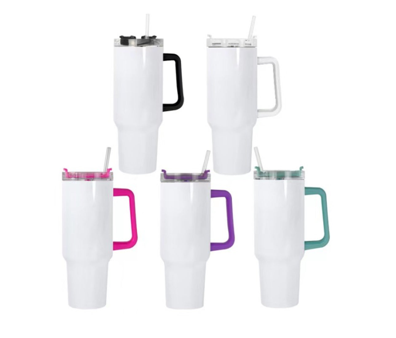 40oz Tumbler with Handle